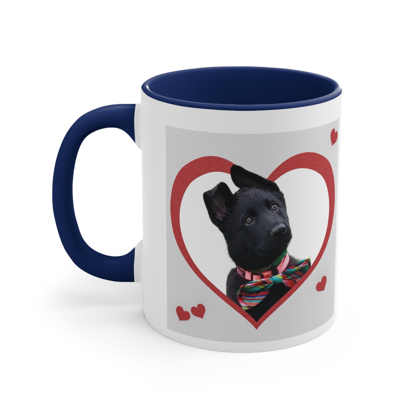 German Shepherd Family Accent Coffee Mug, 11oz