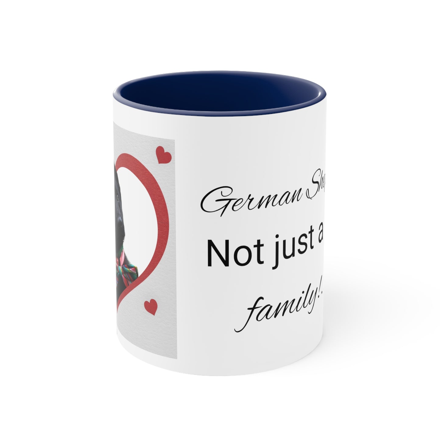 German Shepherd Family Accent Coffee Mug, 11oz