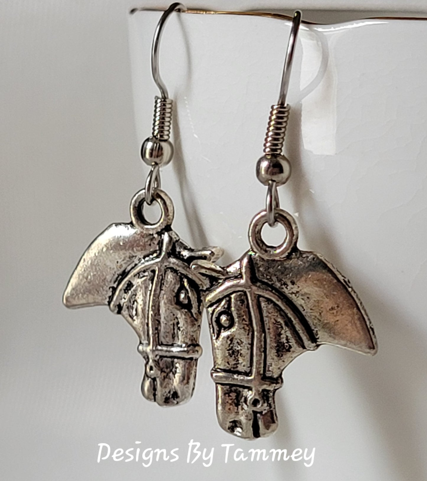 HORSE Earrings Horse Head Western Style Fashion Dangle/Drop Earrings