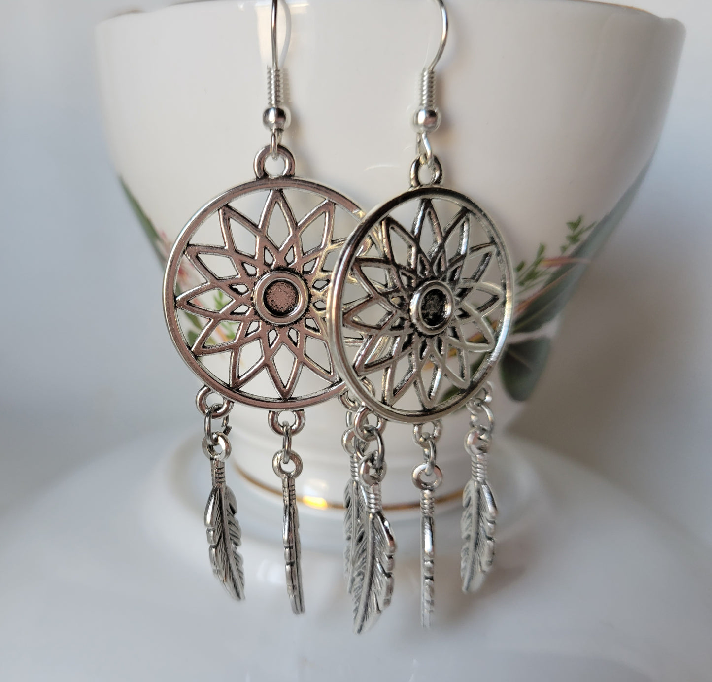 Dream Catcher Dangle Drop Earrings