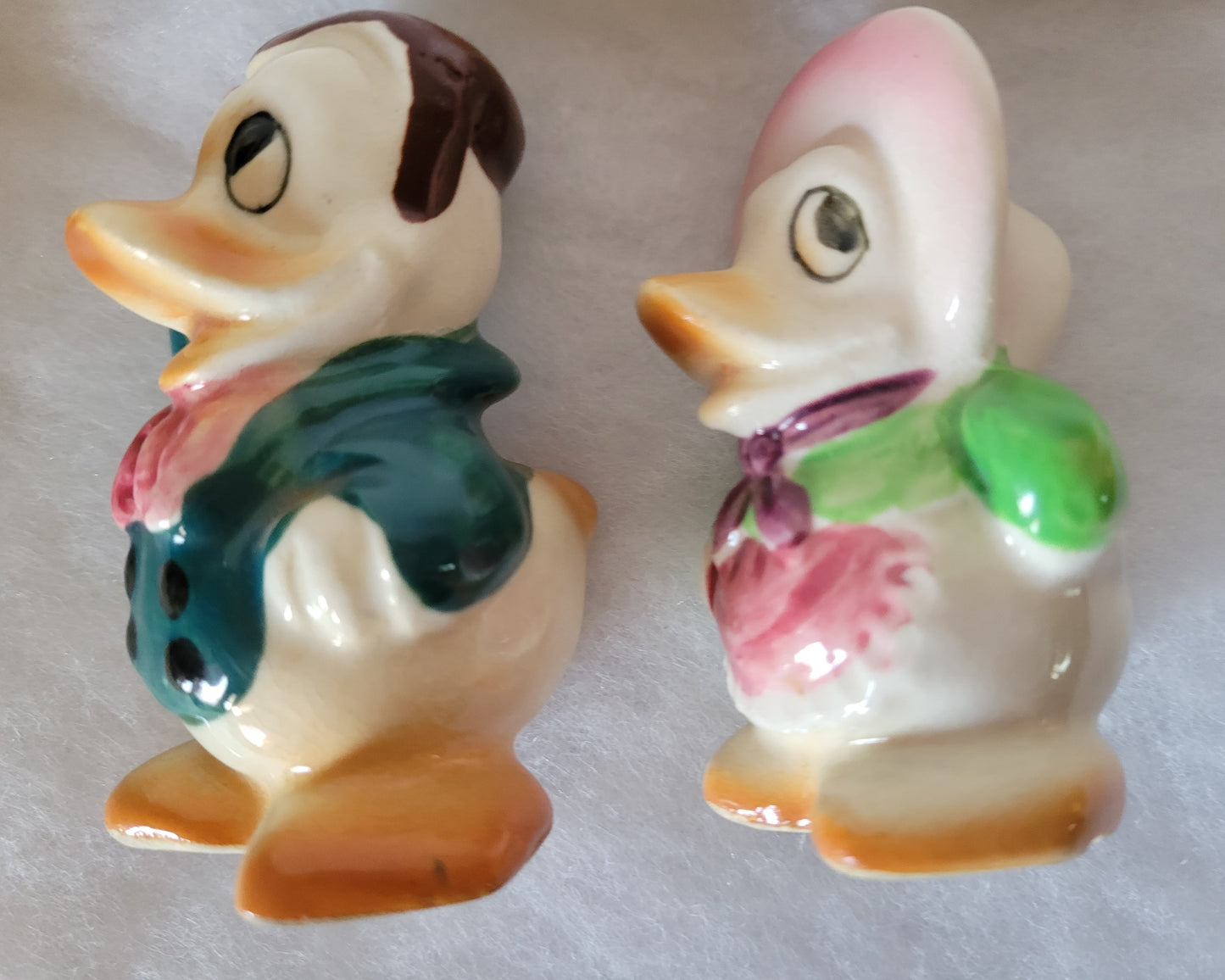 Donald Duck & Daisy Vintage Japan Salt & Pepper Shakers