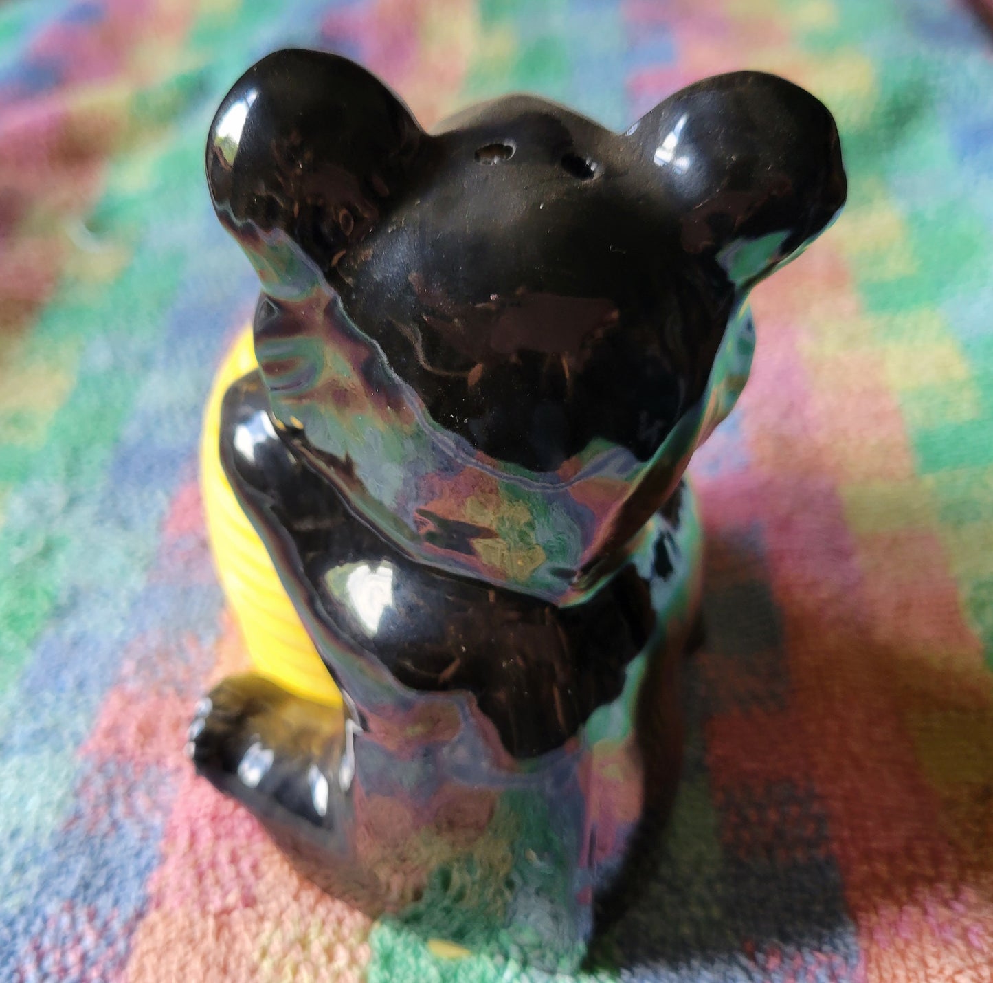 Vintage Japan BEAR 🐻 & BEEHIVE Salt Pepper Shakers ☆Very Cute!☆