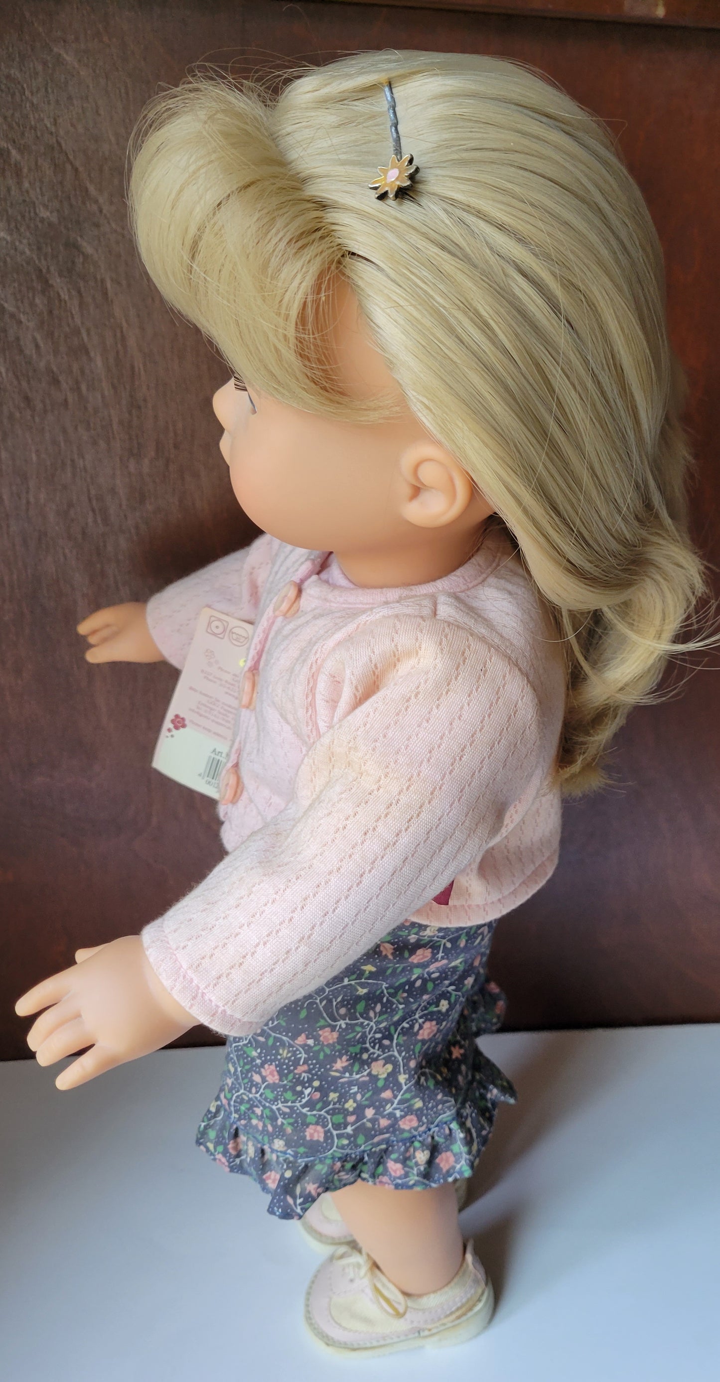 Gotz Doll Precious Day Collection 18 Inch Doll Blonde Hair Blue Eyes