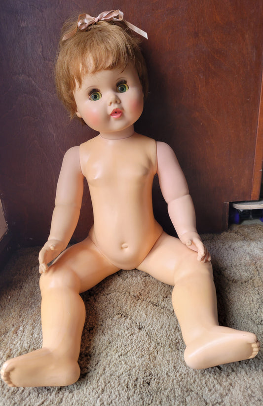 American Character BABY TOODLES 27 Inch Play Pal Size Toddler Doll ☆Very Nice☆