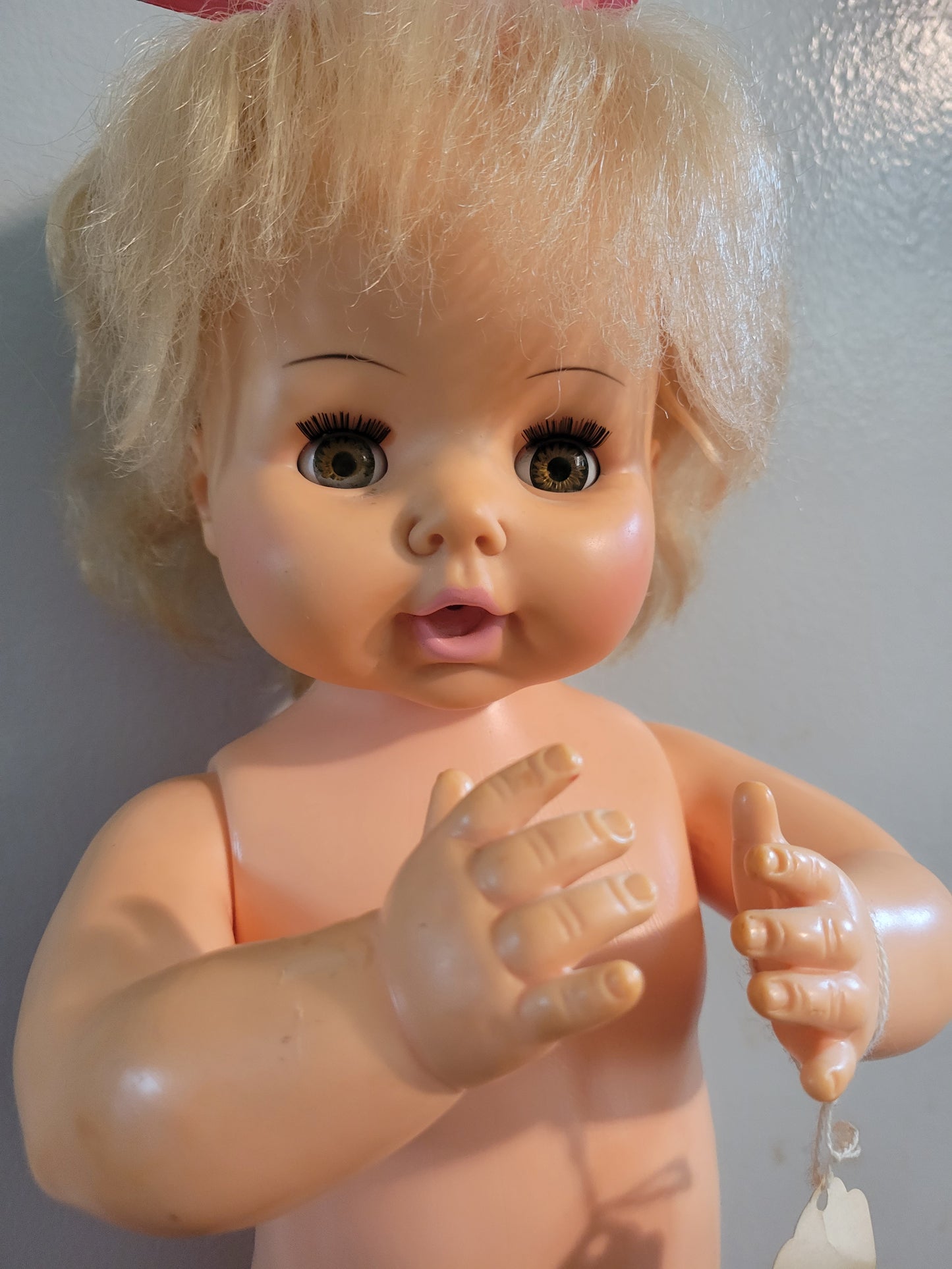 Thirstee Walker Doll 21 inch Horsman 1969 Doll Very Pretty