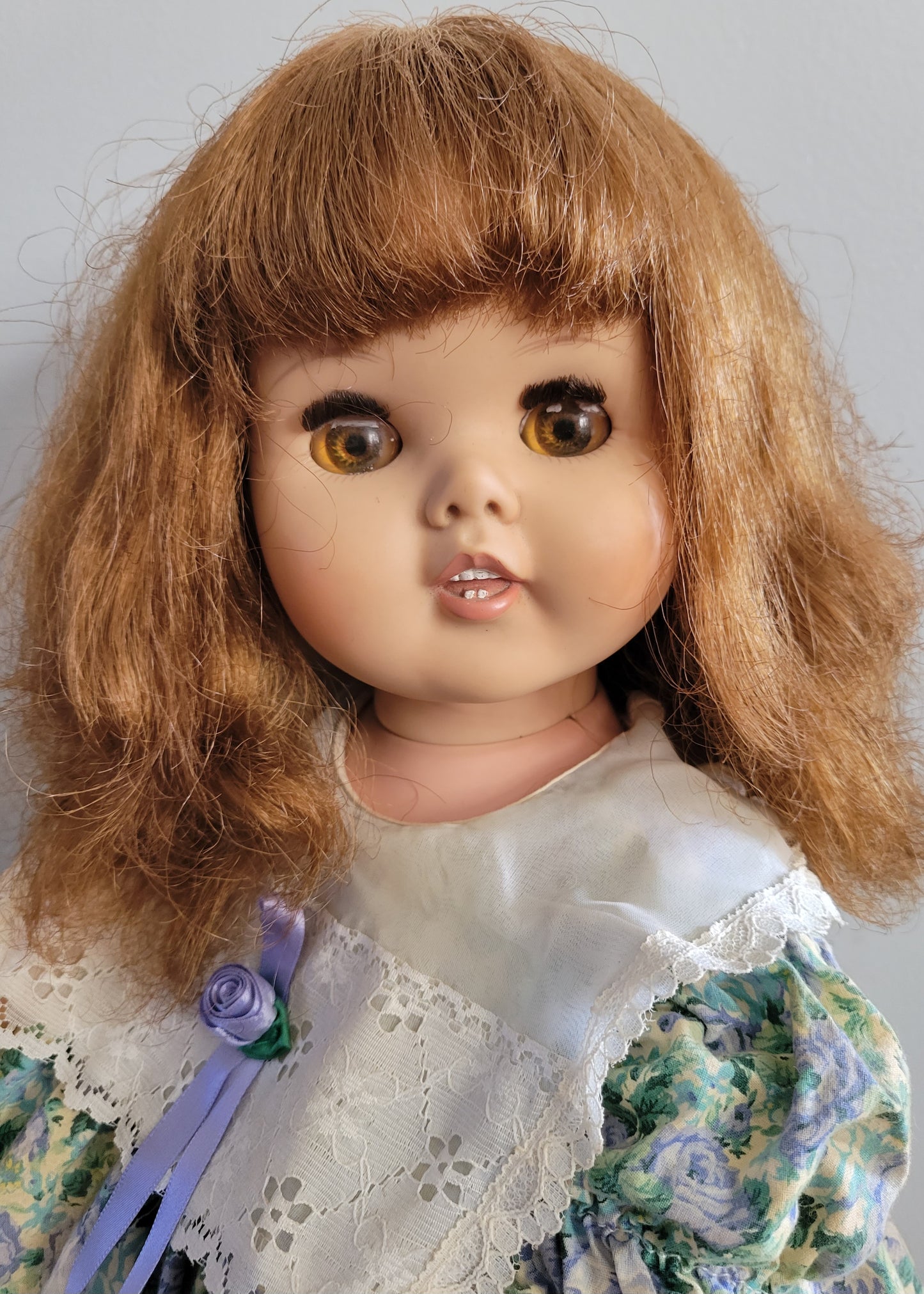 American Character TOODLES DOLL Vintage Red Head Very Nice! 24 Inch Tall