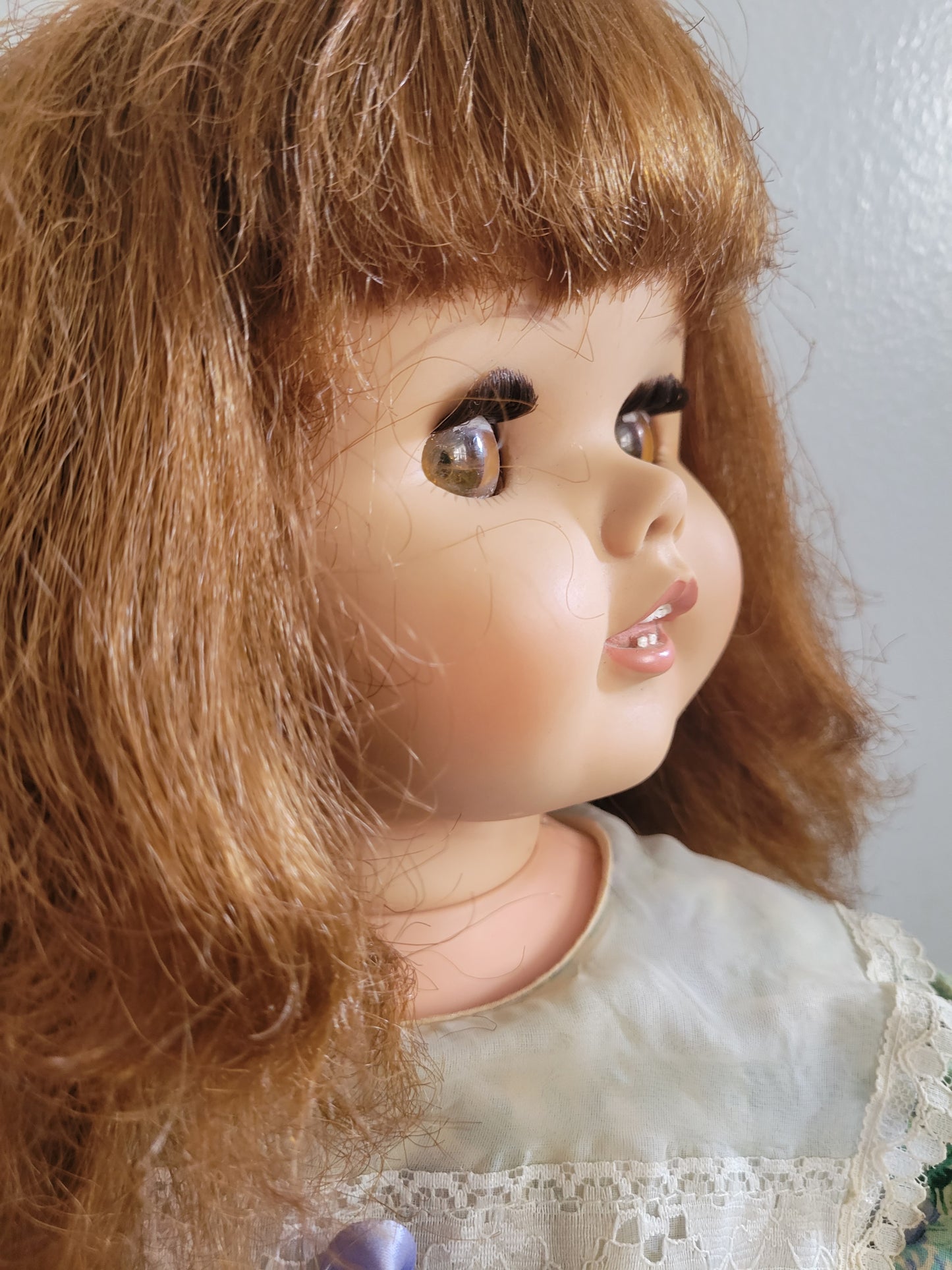 American Character TOODLES DOLL Vintage Red Head Very Nice! 24 Inch Tall