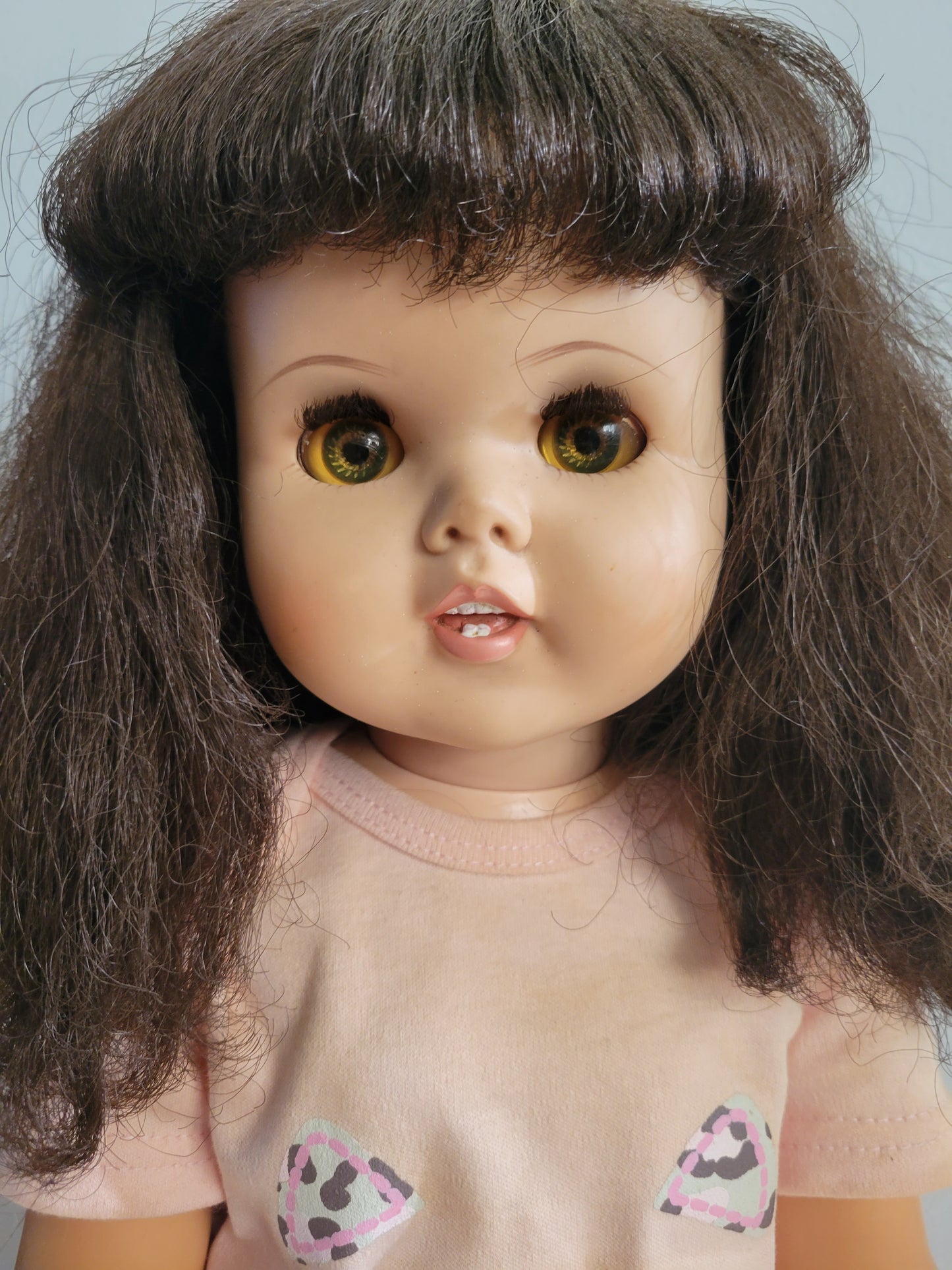 American Character TOODLES DOLL Vintage Brunette Very Nice! 24 Inch Tall