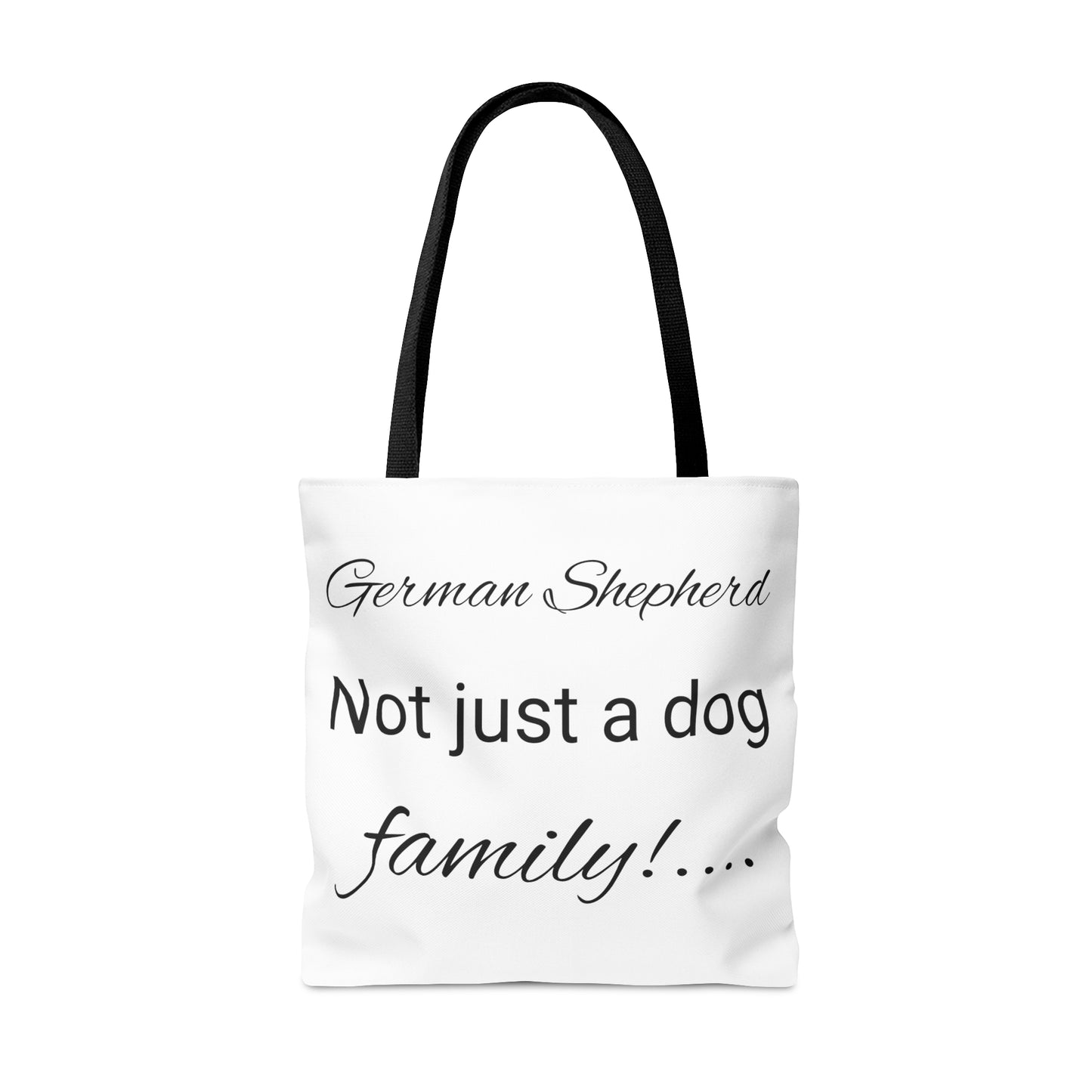 German Shepherd Family Tote Bag