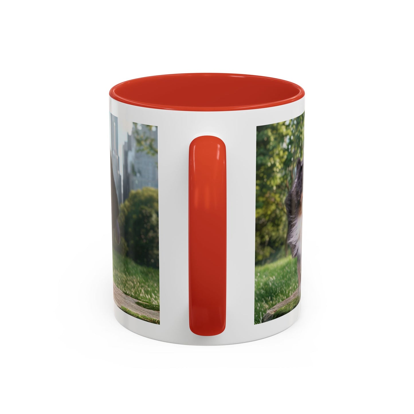 Shelties Rule! Tri Color Sheltie Coffee Mug (11oz)