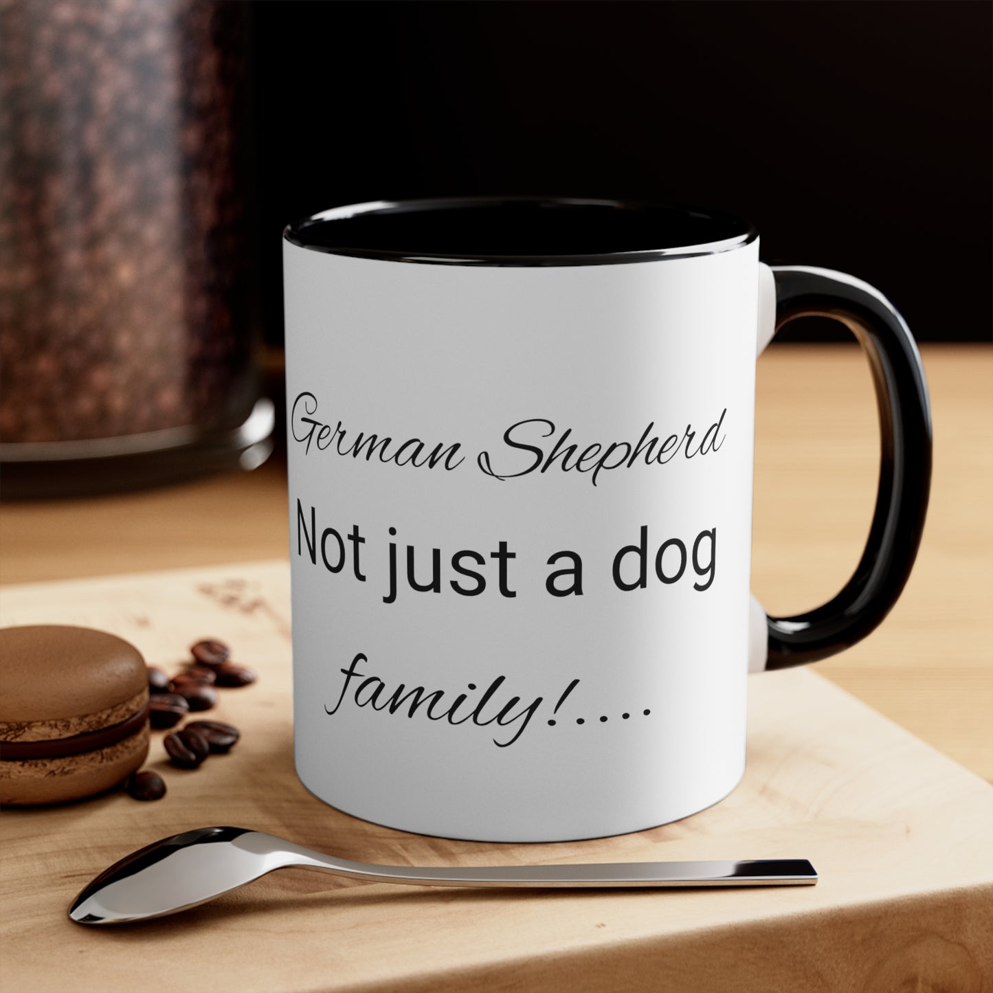 German Shepherd Family Accent Coffee Mug, 11oz