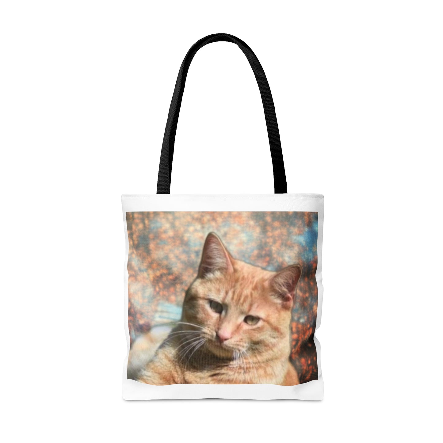 Tabby Cat Tote Bag Orange Tabby (AOP)