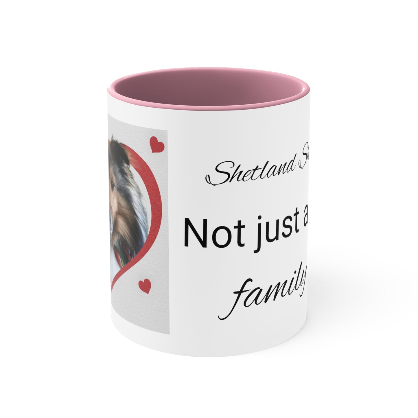 Shetland Sheepdog Family Accent Coffee Mug, 11oz