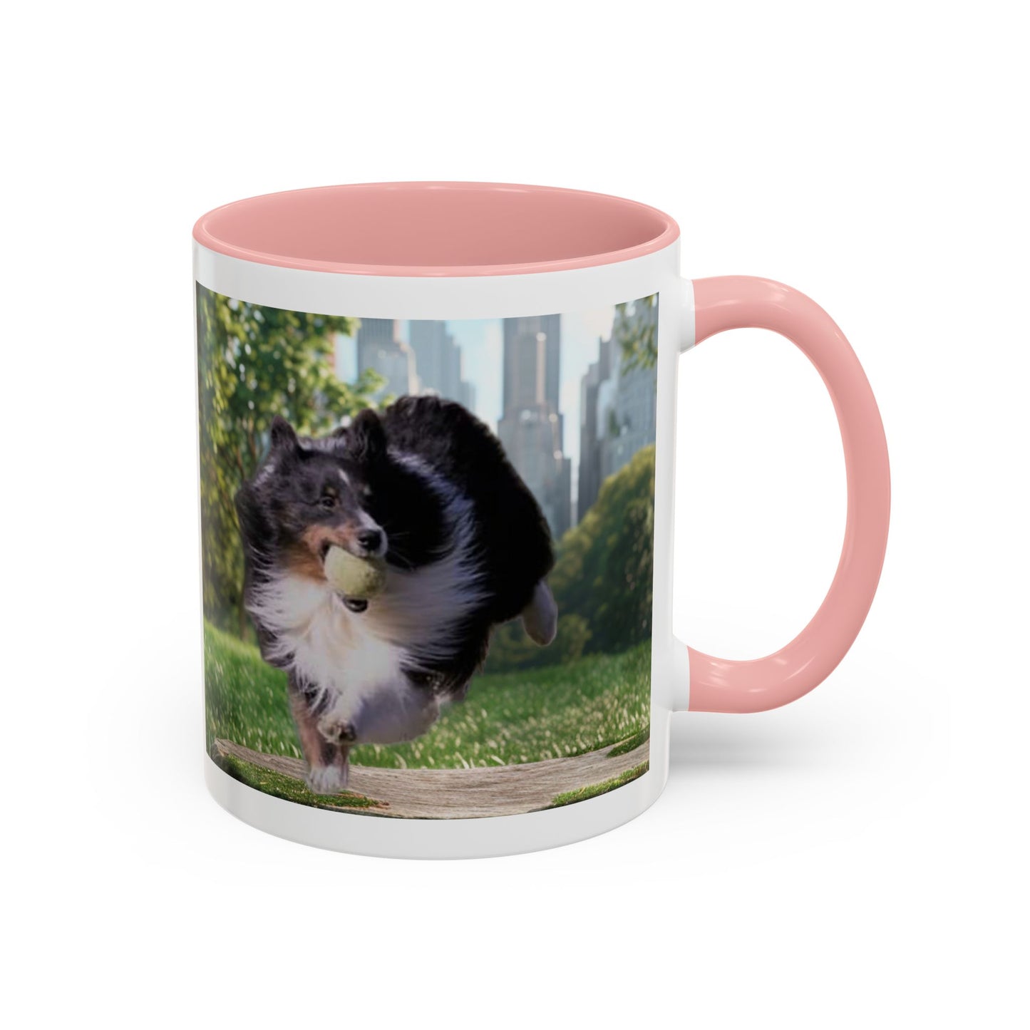 Shelties Rule! Tri Color Sheltie Coffee Mug (11oz)