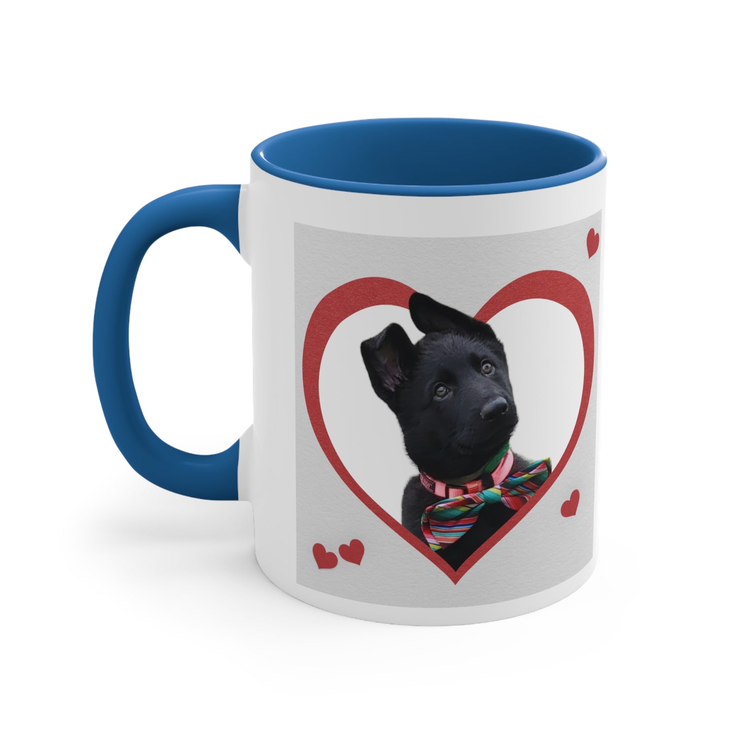 German Shepherd Family Accent Coffee Mug, 11oz