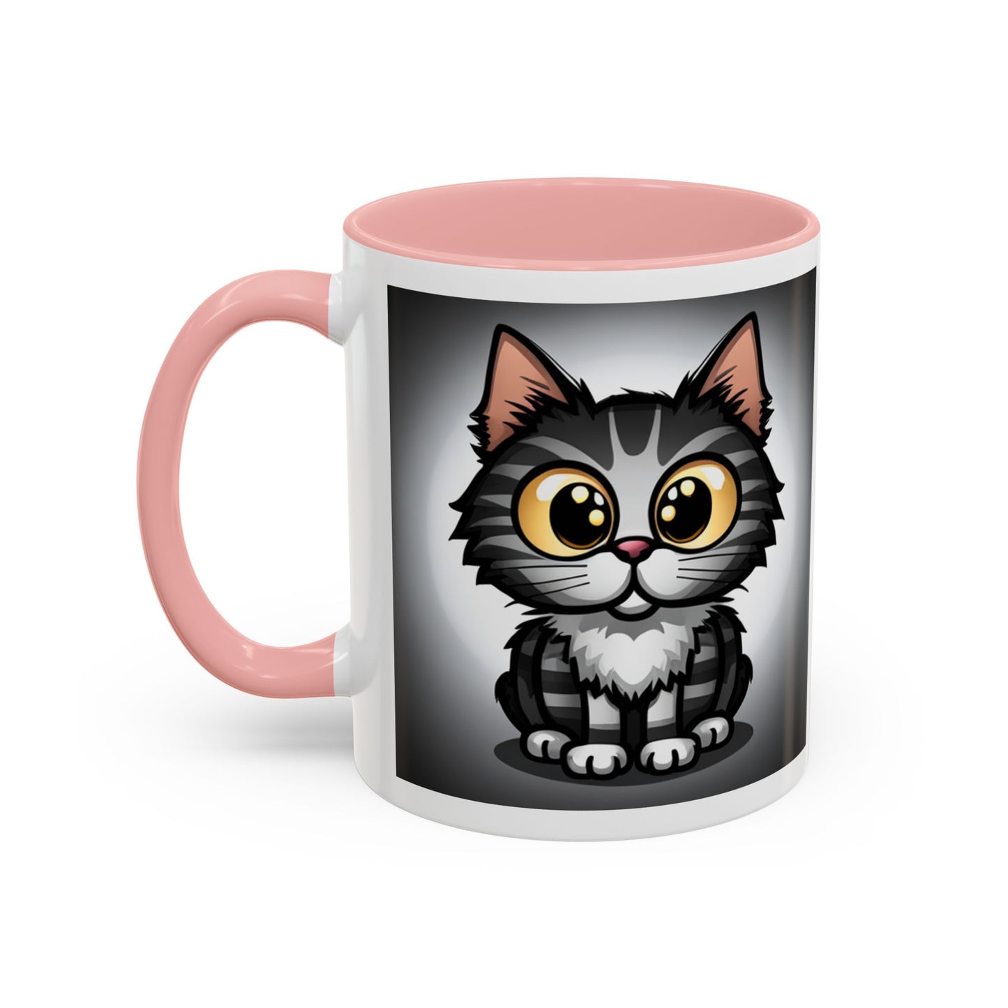 Tabby Cat Lover Accent Coffee Mug, 11oz