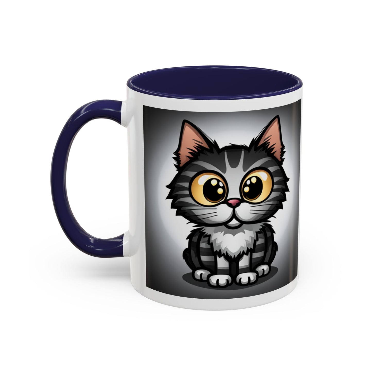 Tabby Cat Lover Accent Coffee Mug, 11oz