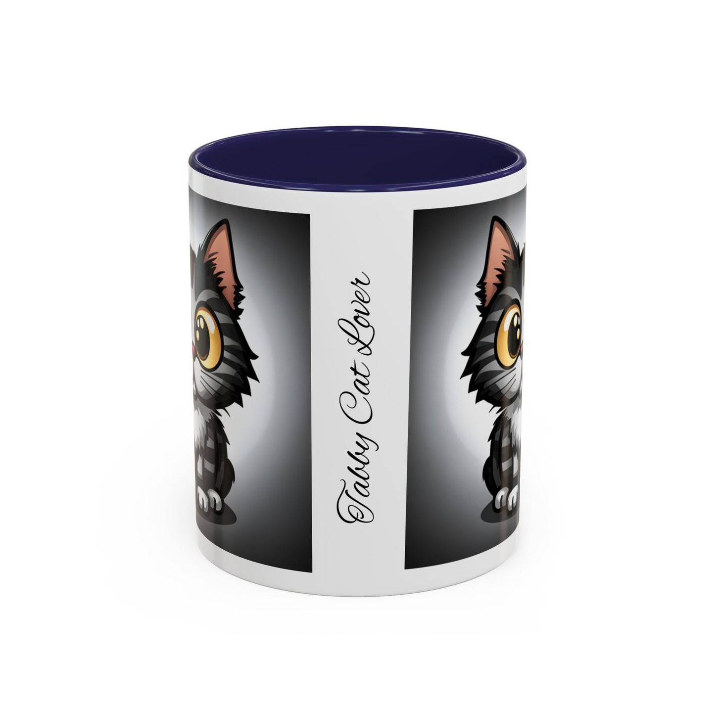 Tabby Cat Lover Accent Coffee Mug, 11oz
