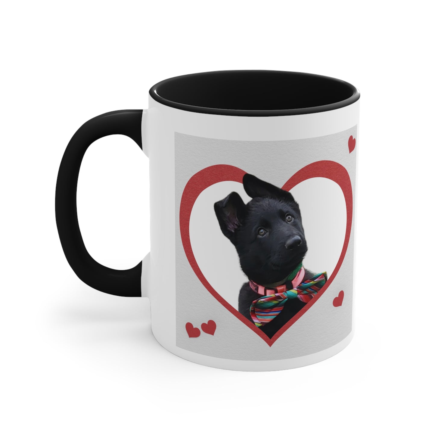 German Shepherd Family Accent Coffee Mug, 11oz