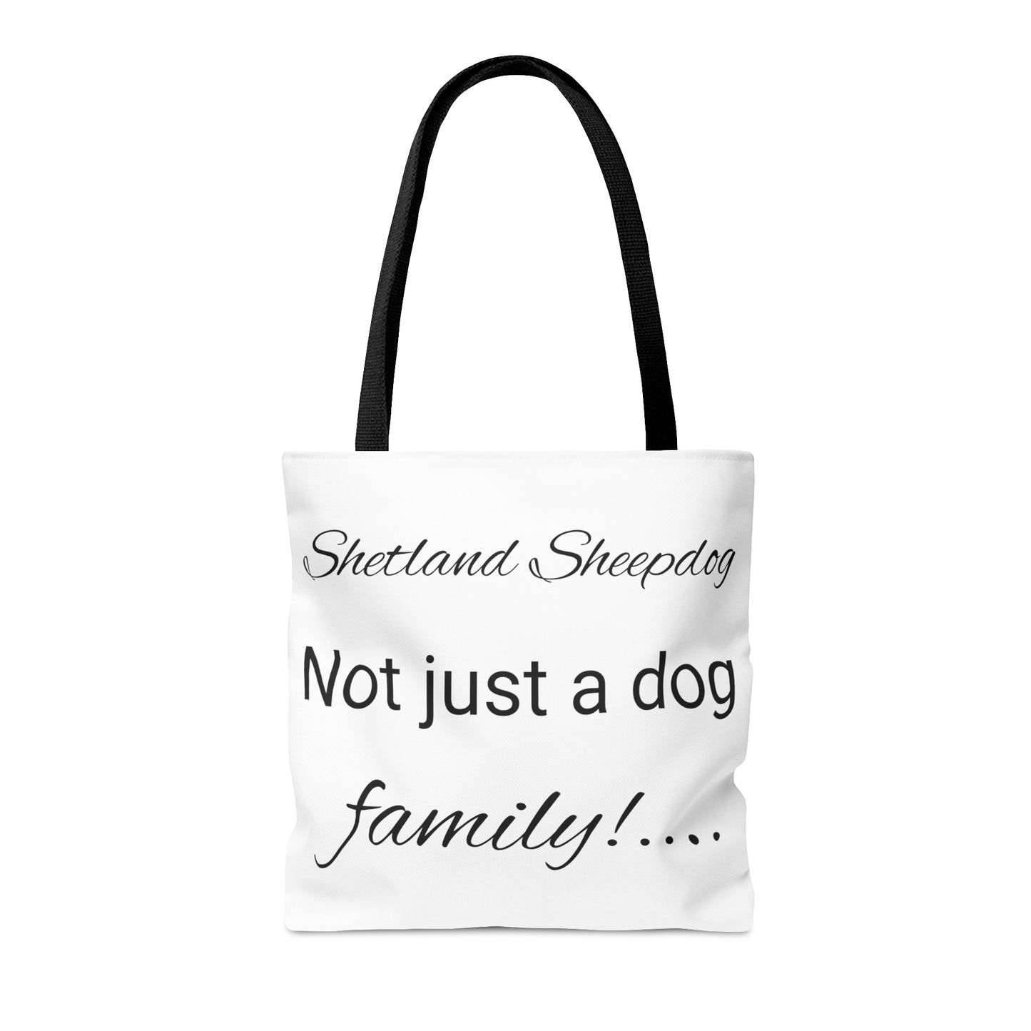 Shetland Sheepdog Family  Tote Bag (AOP)