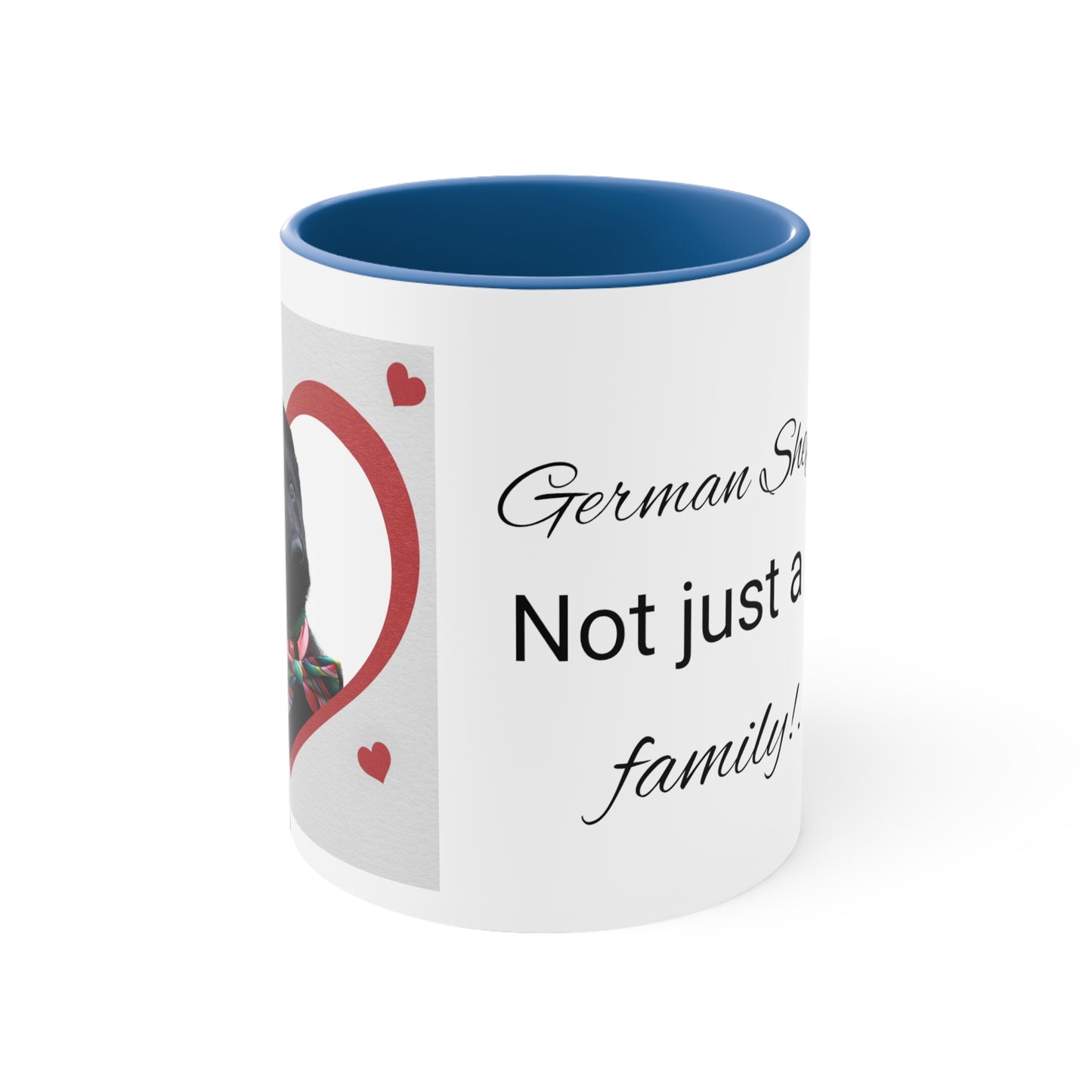 German Shepherd Family Accent Coffee Mug, 11oz