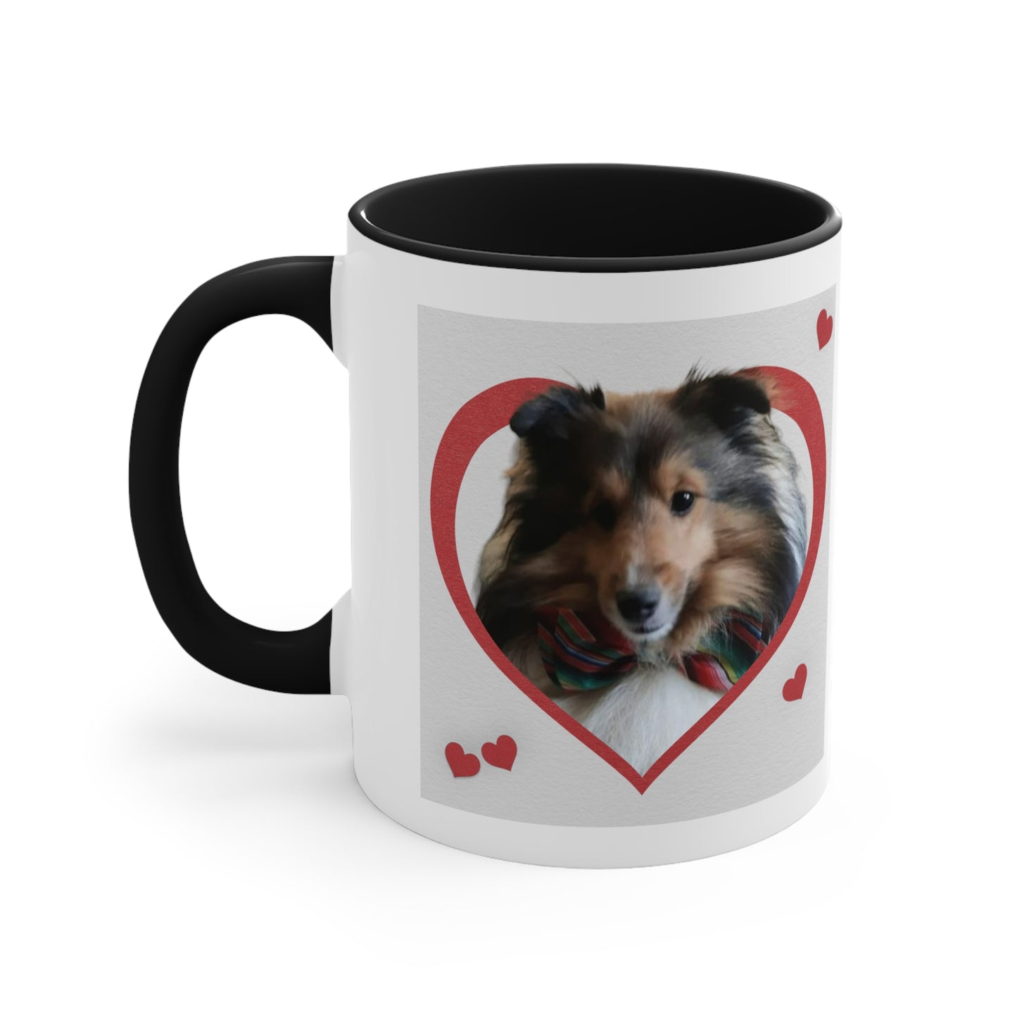 Shetland Sheepdog Family Accent Coffee Mug, 11oz