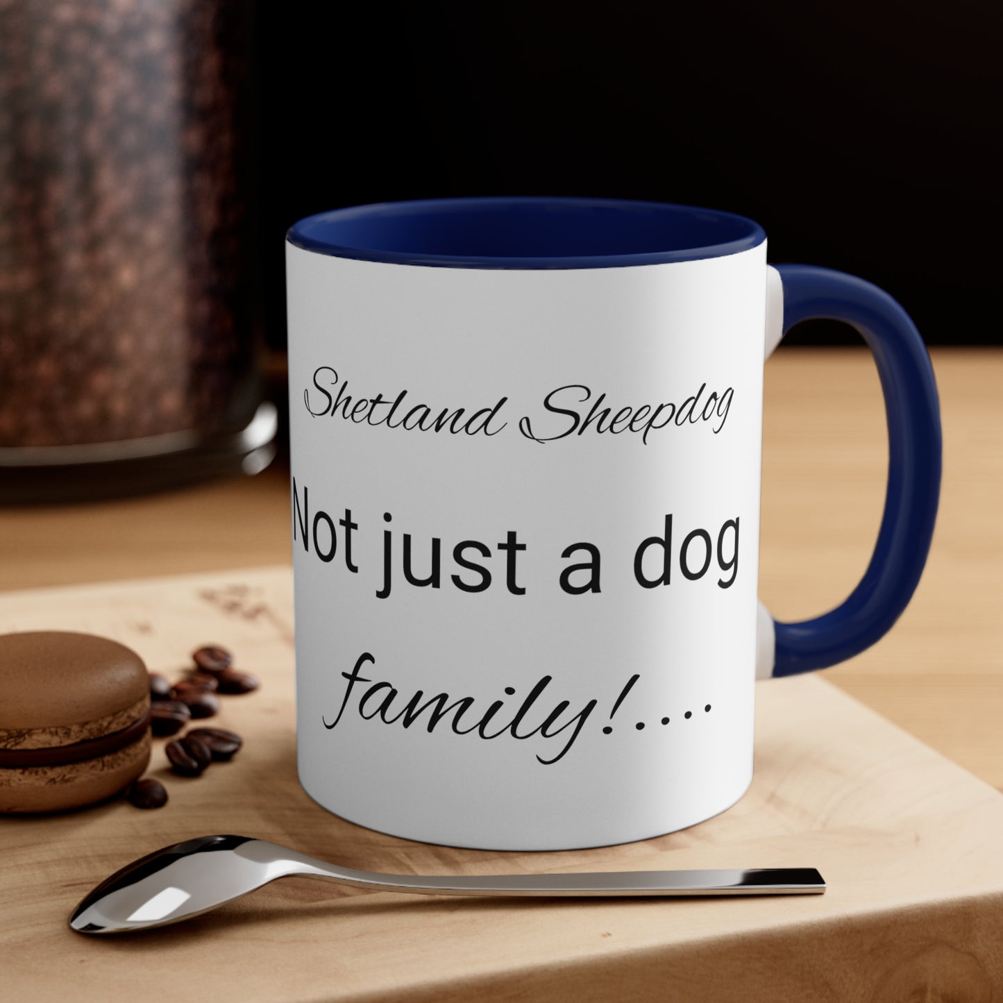 Shetland Sheepdog Family Accent Coffee Mug, 11oz