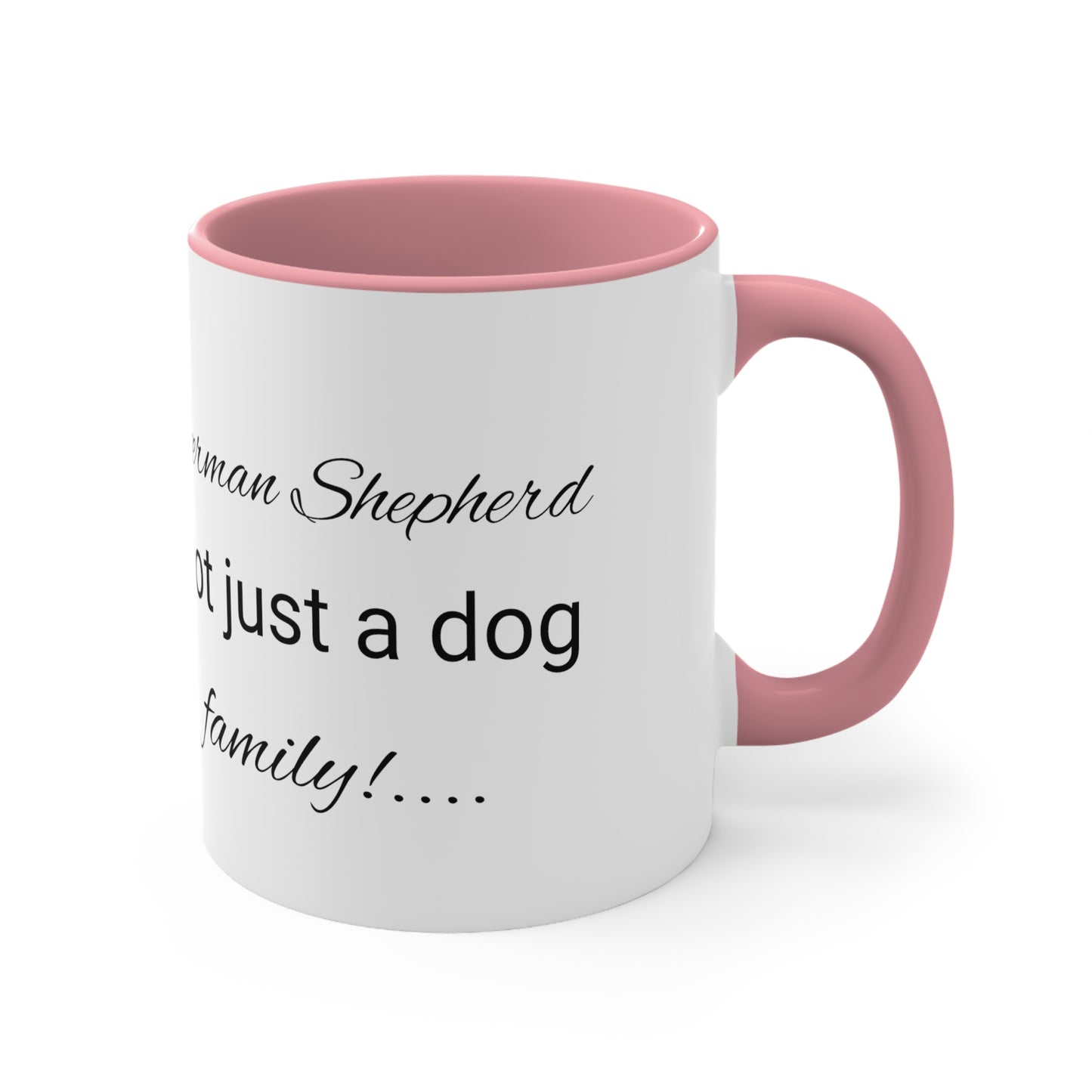 German Shepherd Family Accent Coffee Mug, 11oz