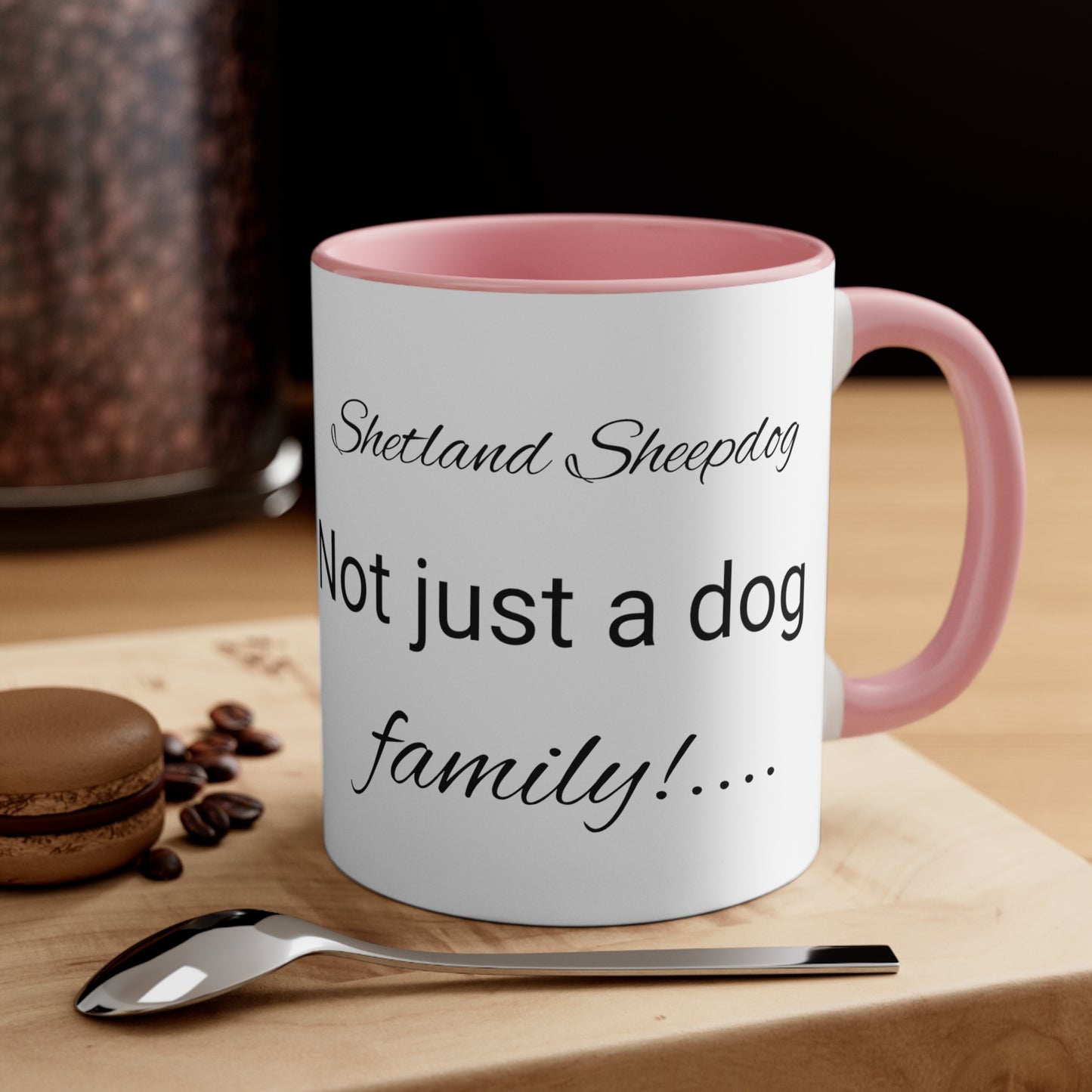 Shetland Sheepdog Family Accent Coffee Mug, 11oz