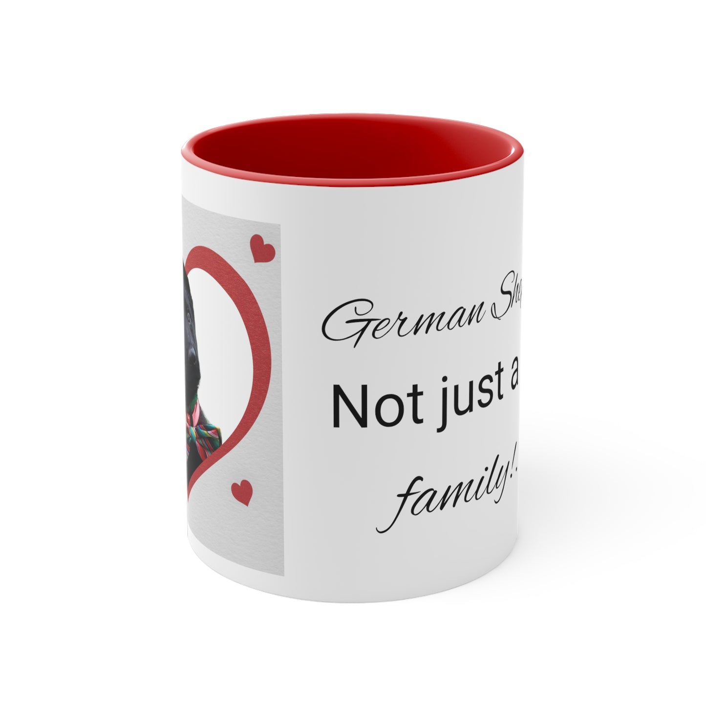 German Shepherd Family Accent Coffee Mug, 11oz