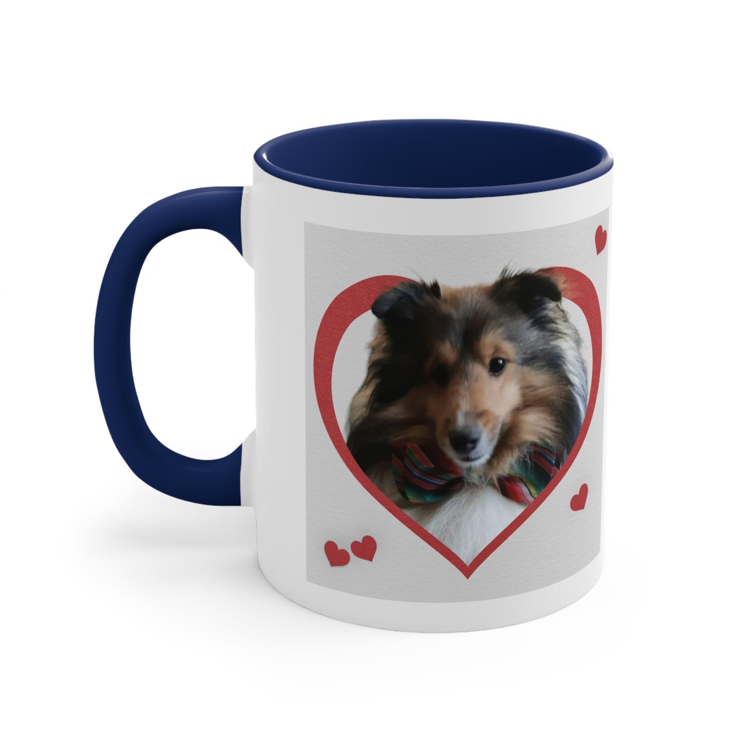 Shetland Sheepdog Family Accent Coffee Mug, 11oz