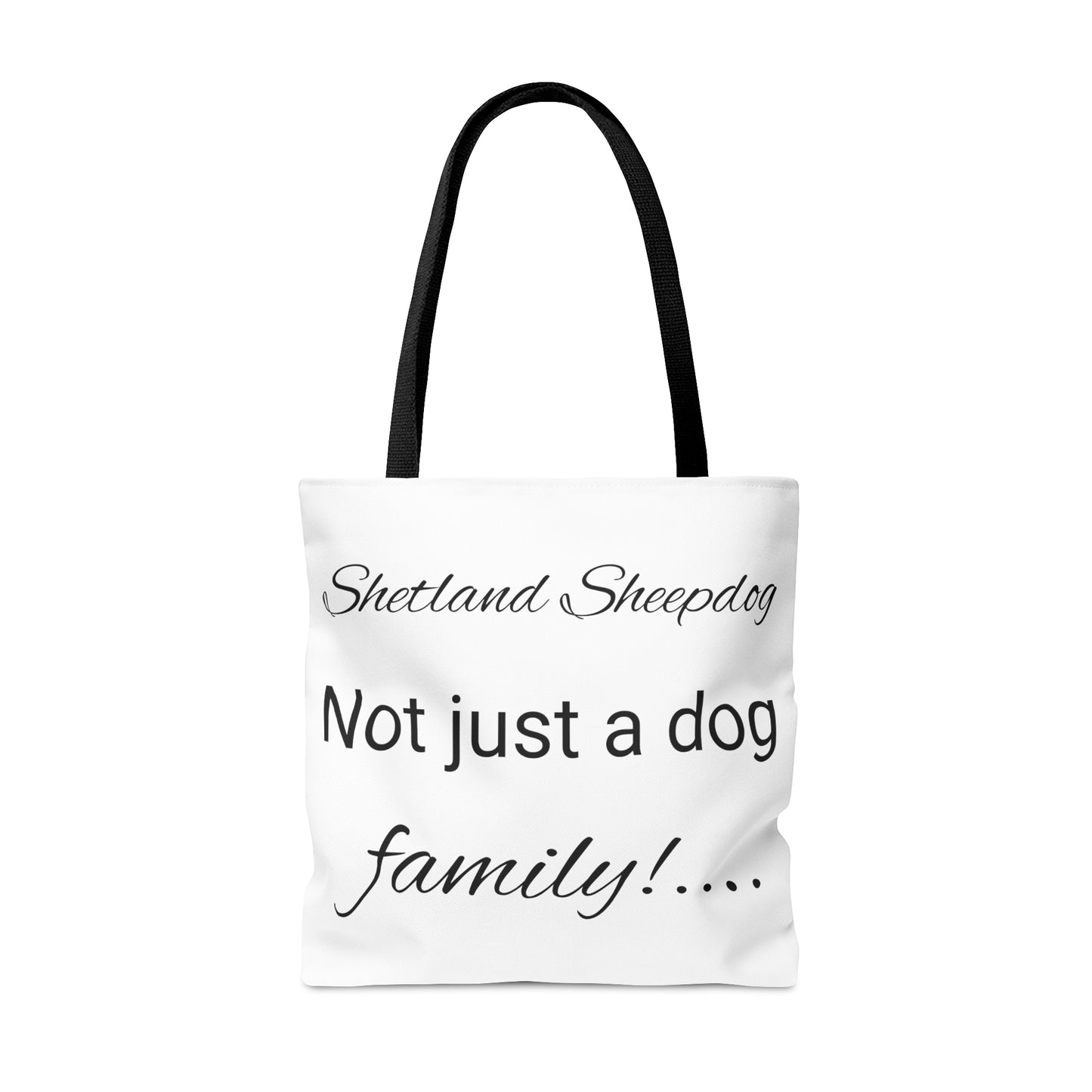 Shetland Sheepdog Family  Tote Bag (AOP)