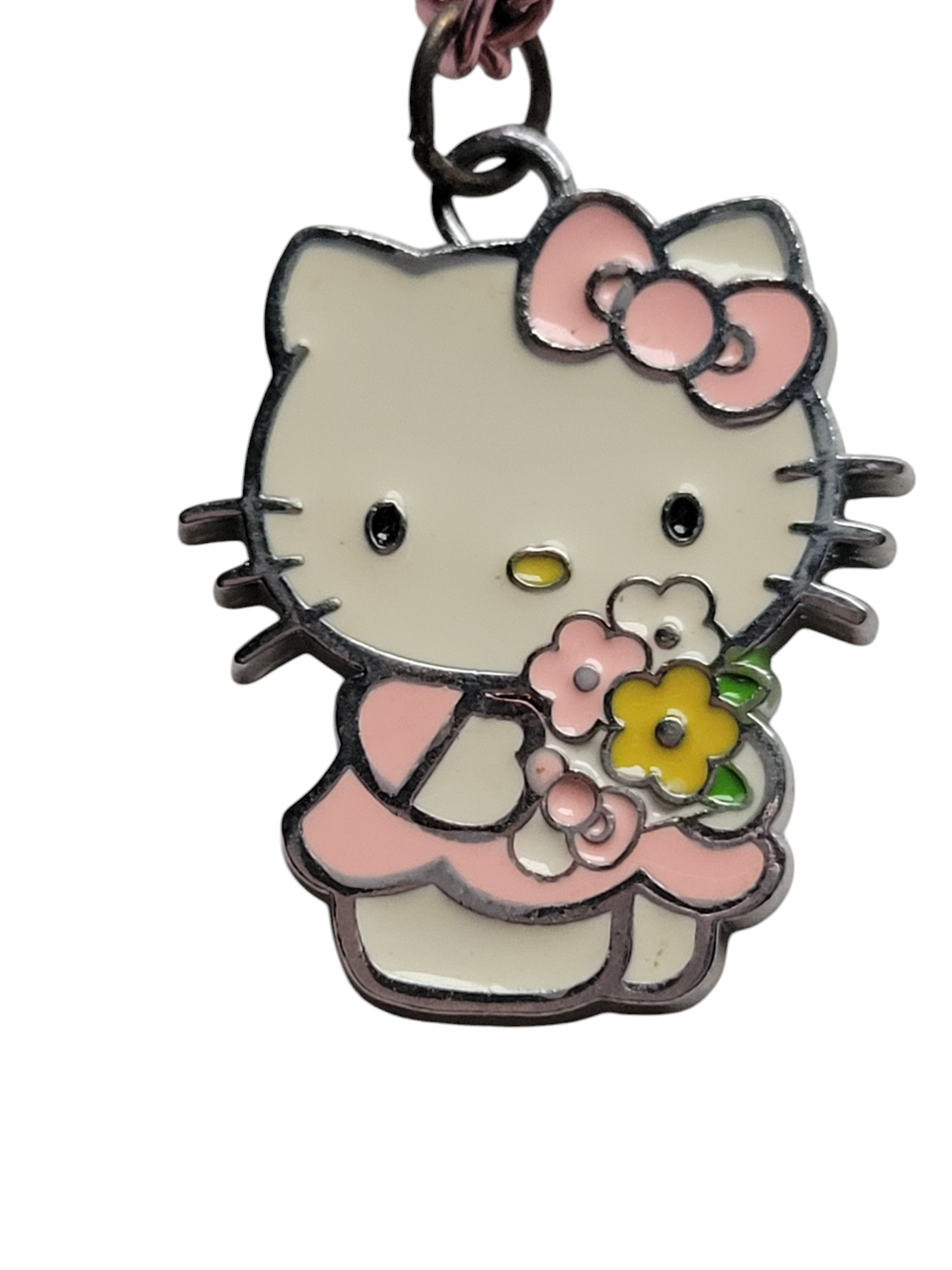 Kids Hello Kitty Charm Pendant  Necklaces With Colored 18" Chains (Your Choice!) Kids Teens Adults